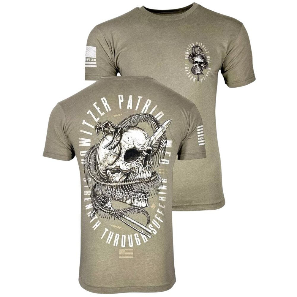 Howitzer Style Men's T-Shirt COIL Military Grunt MFG